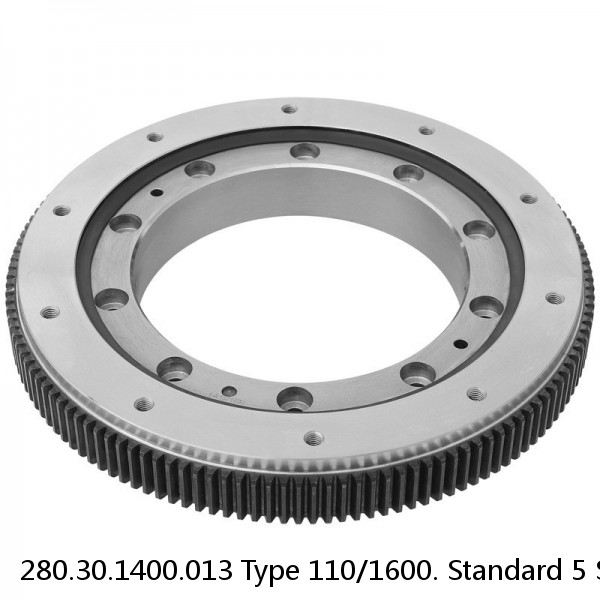 280.30.1400.013 Type 110/1600. Standard 5 Slewing Ring Bearings