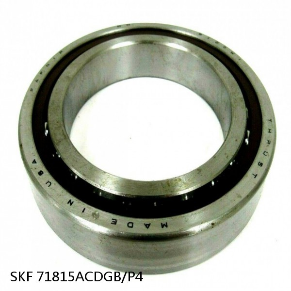 71815ACDGB/P4 SKF Super Precision,Super Precision Bearings,Super Precision Angular Contact,71800 Series,25 Degree Contact Angle