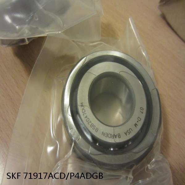 71917ACD/P4ADGB SKF Super Precision,Super Precision Bearings,Super Precision Angular Contact,71900 Series,25 Degree Contact Angle